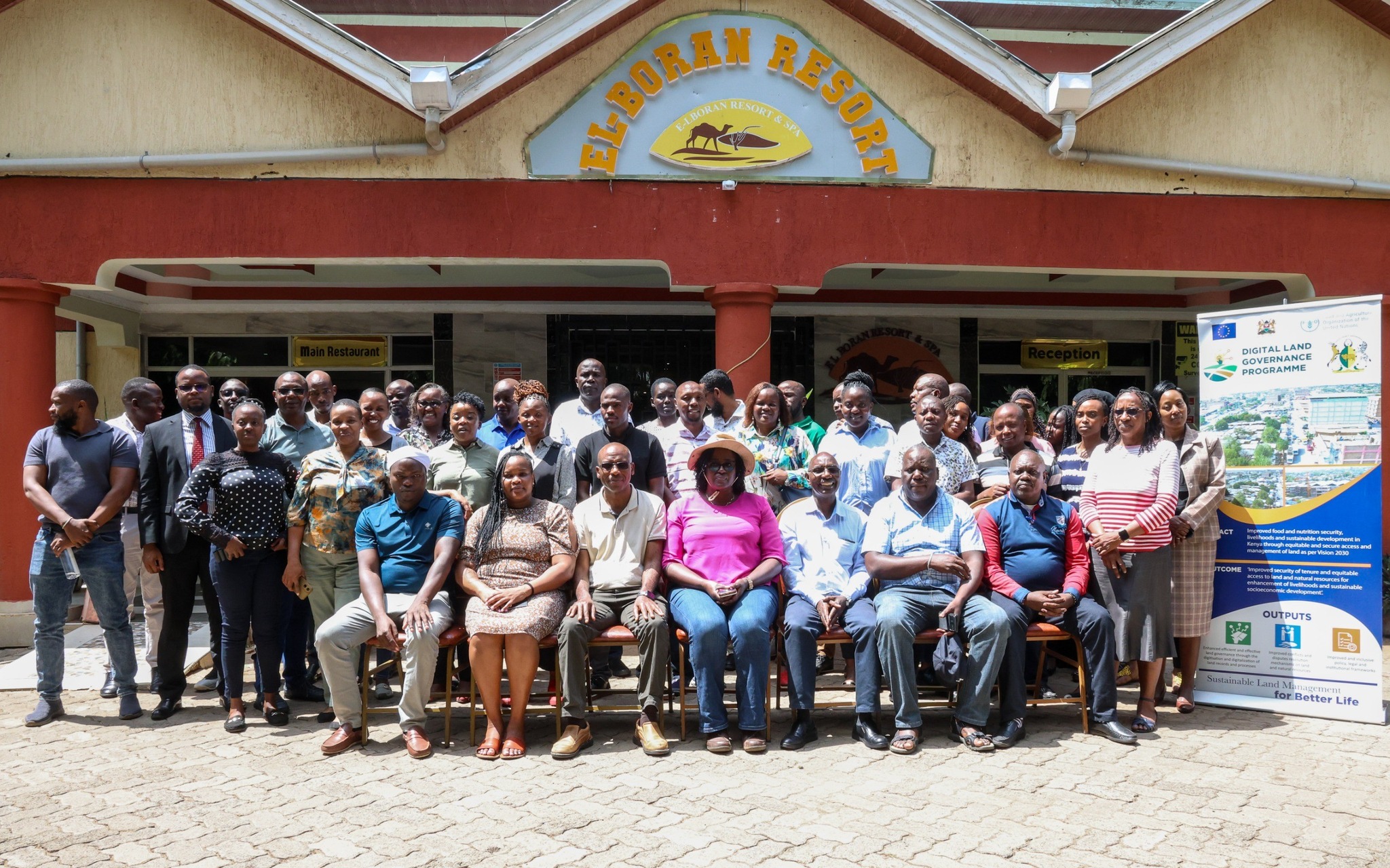Stakeholders during the engagement held at El- Boran Hotel in Isiolo