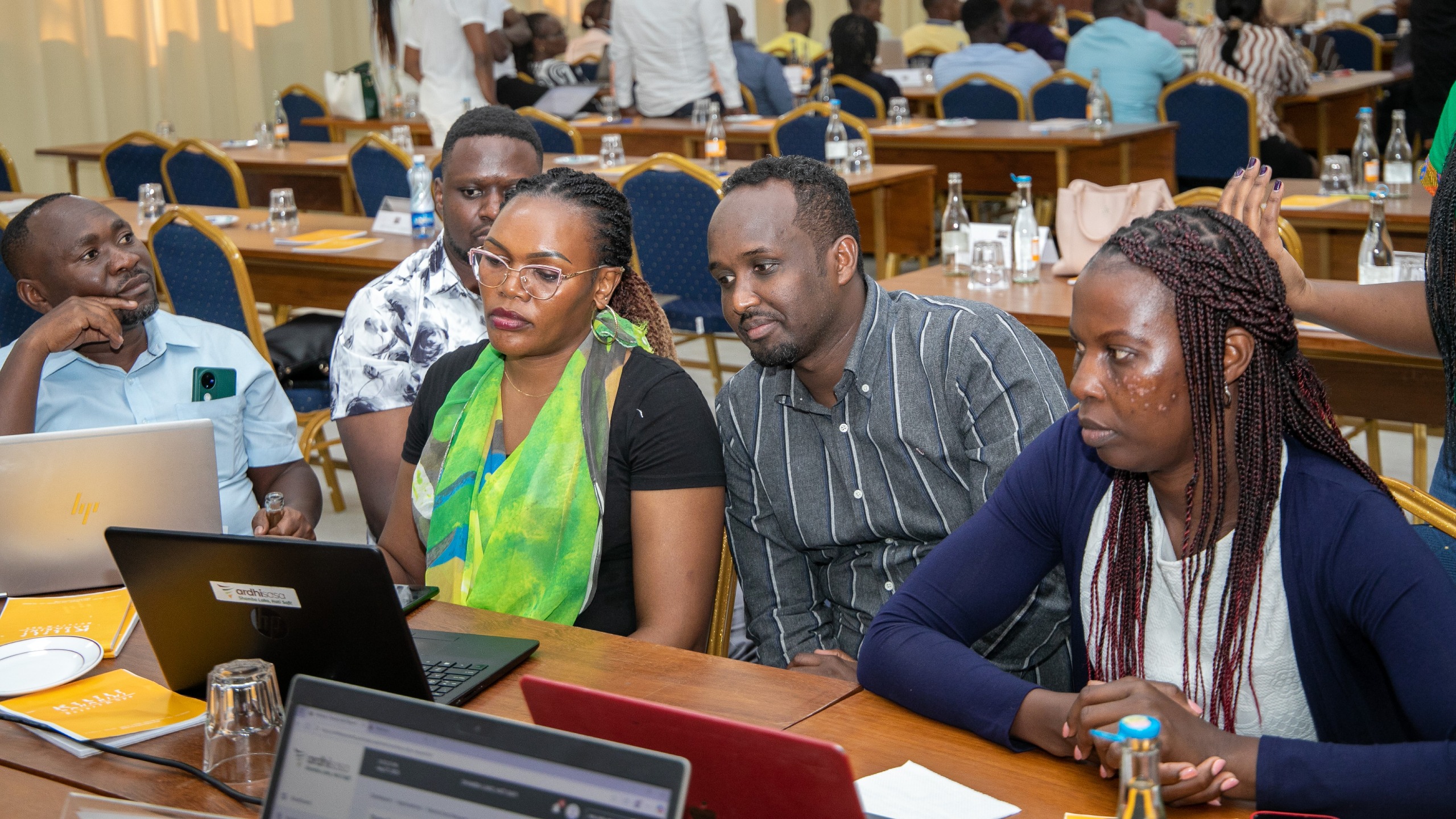 Participants during the workshop