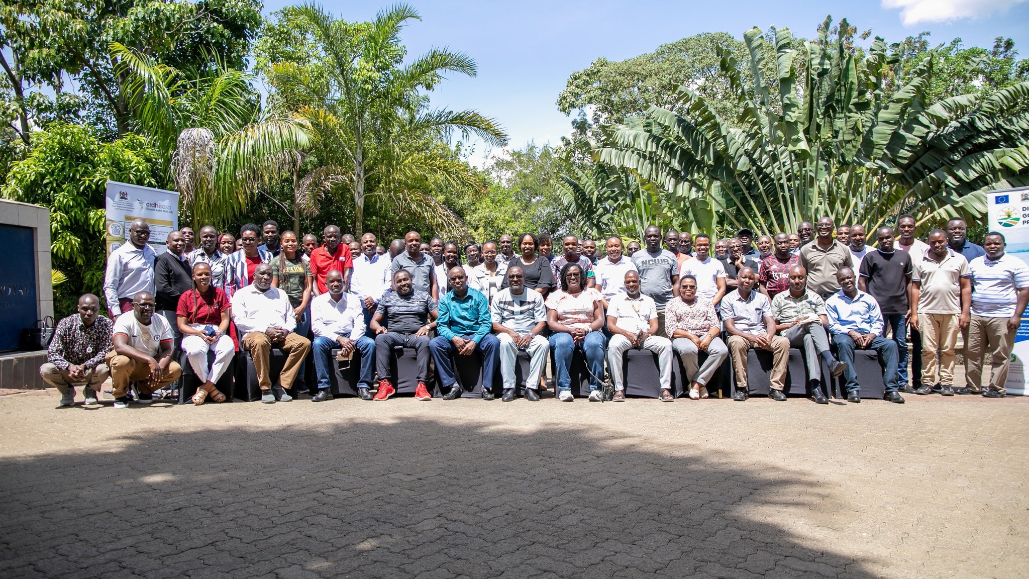 Attendees during the training in Kisumu was conducted at the Grand Royal Swiss Hotel.