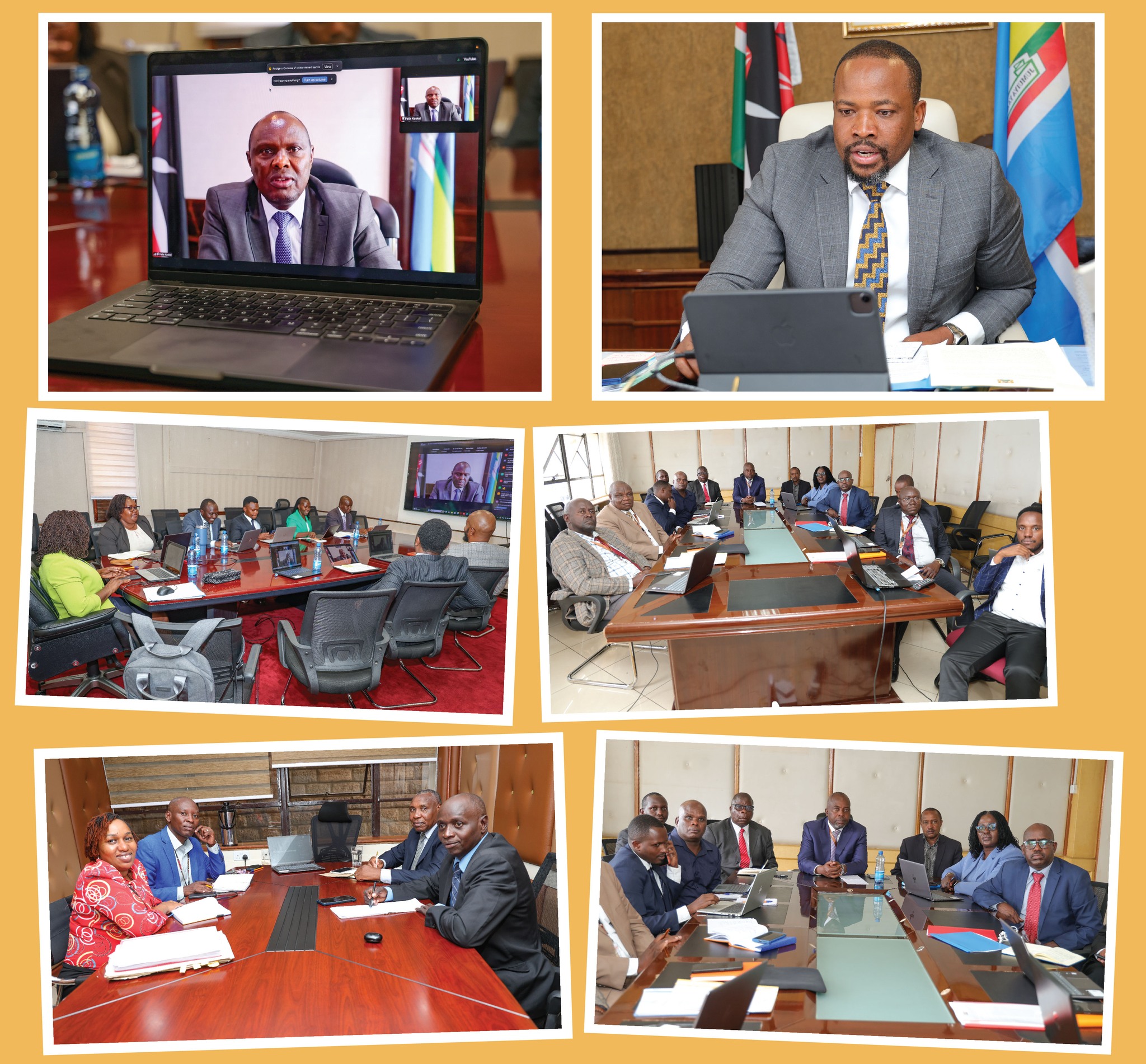 Head of Public Service Holds Consultative Engagement with all Lands and Physical Planning staff led by PS Korir