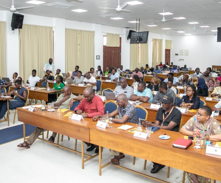 Directors and other officials during the training session
