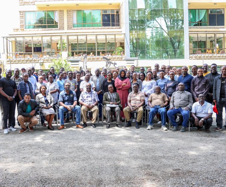 Valuers and officials from the State Department for Lands and Physical Planning carry out the harmonization of the National Land Value Index.