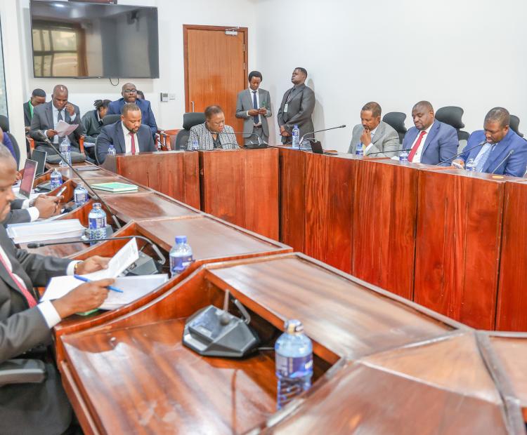 Lands team at Parliament