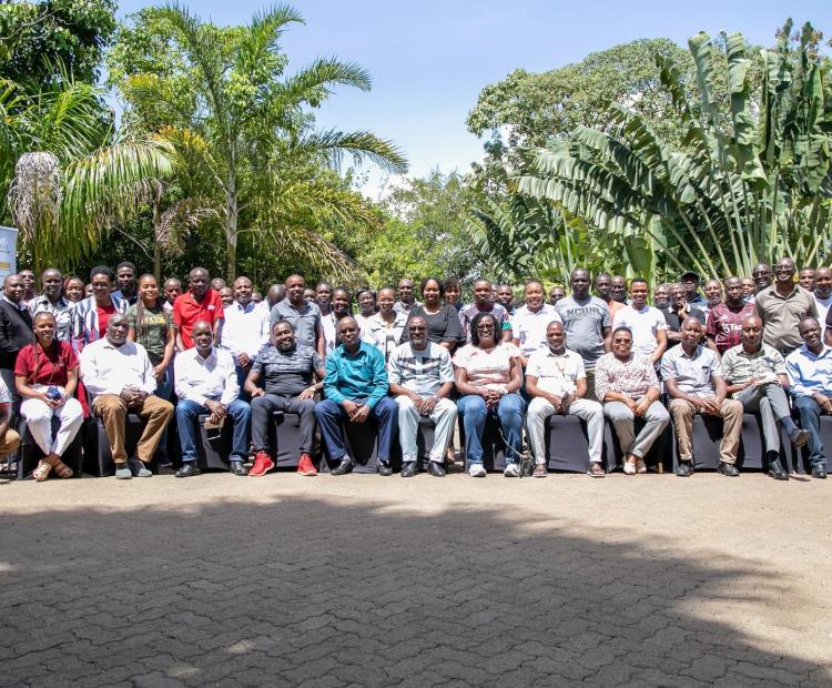 Attendees during the training in Kisumu was conducted at the Grand Royal Swiss Hotel.